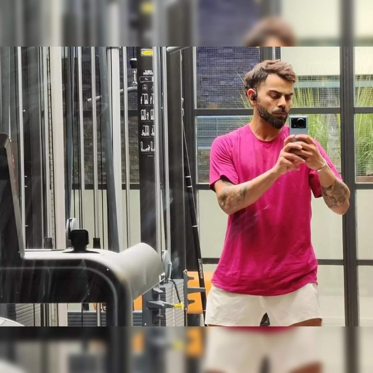 Virat Kohli Gym Video: Virat Kohli shares video of intense gym sessions -  The Economic Times