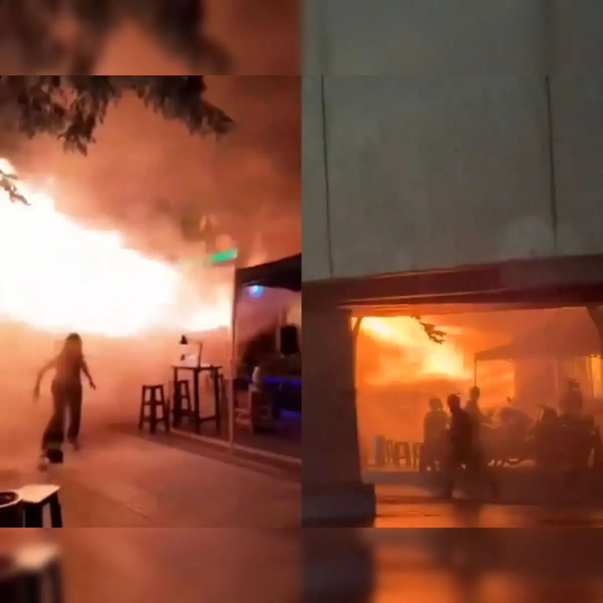 Bangkok pub fire video: Watch how the inferno spread through crowded music venue in seconds - The Economic Times