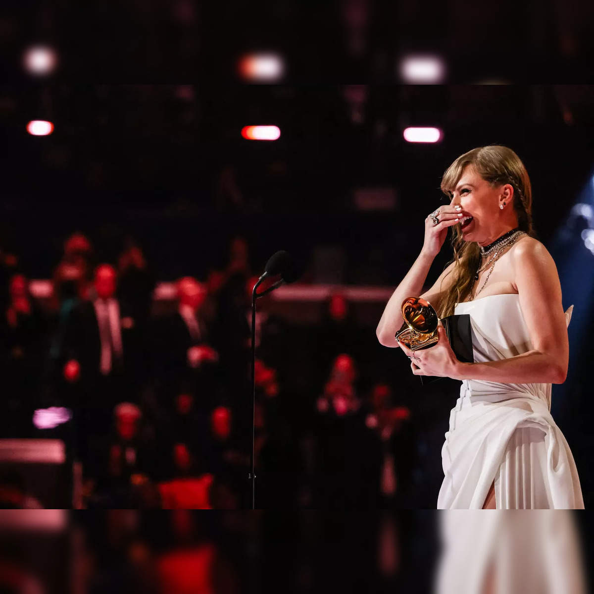 Taylor Swift Grammys 2024 Fourth time in a row Taylor Swift