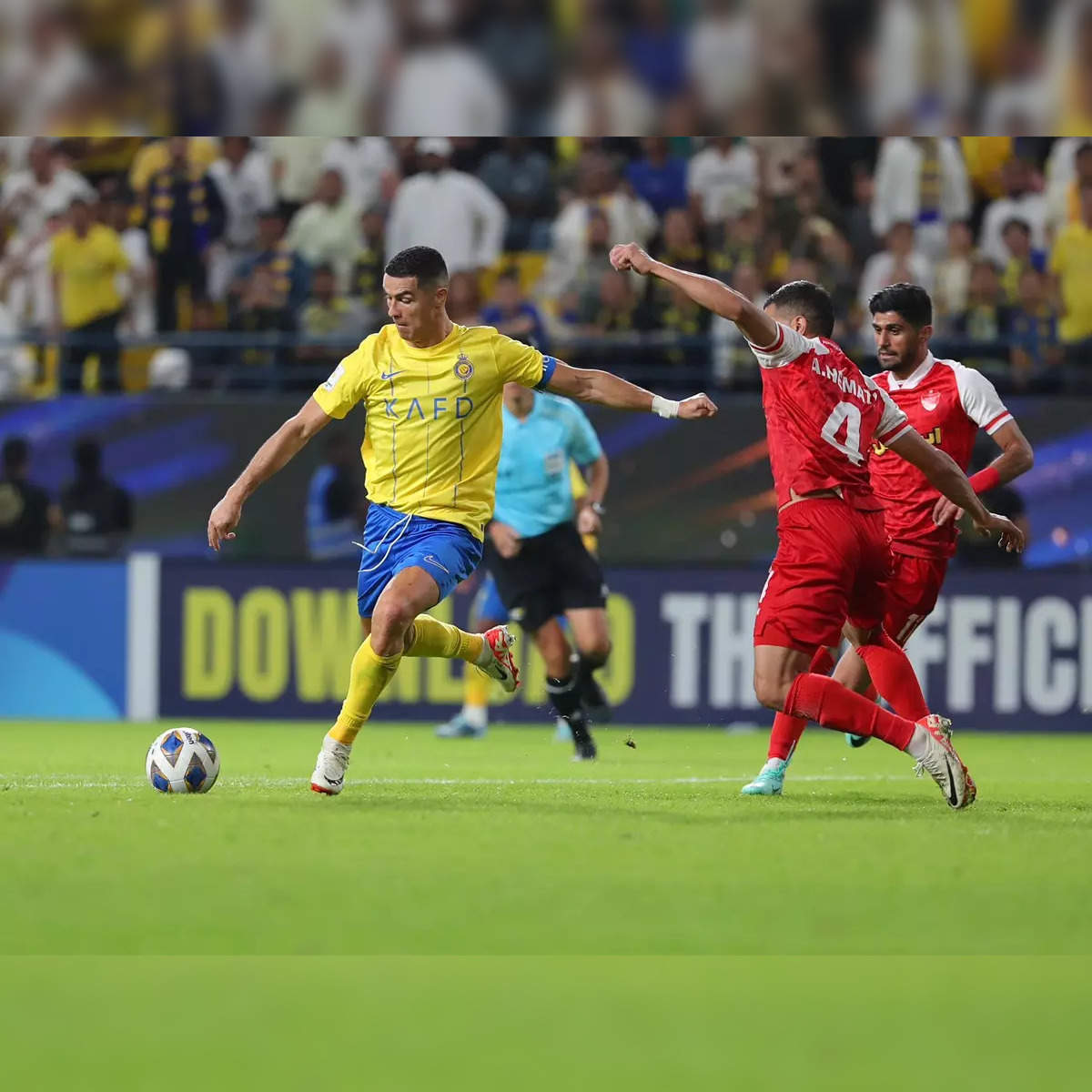 Ronaldo gets 1st Asian Champions League goal. Saudi team refuses