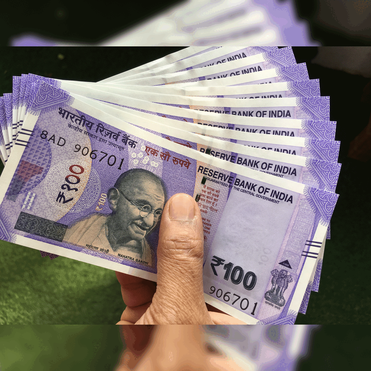 Rupee: Rupee opens 8 paise up at 68.95 against dollar - The Economic Times