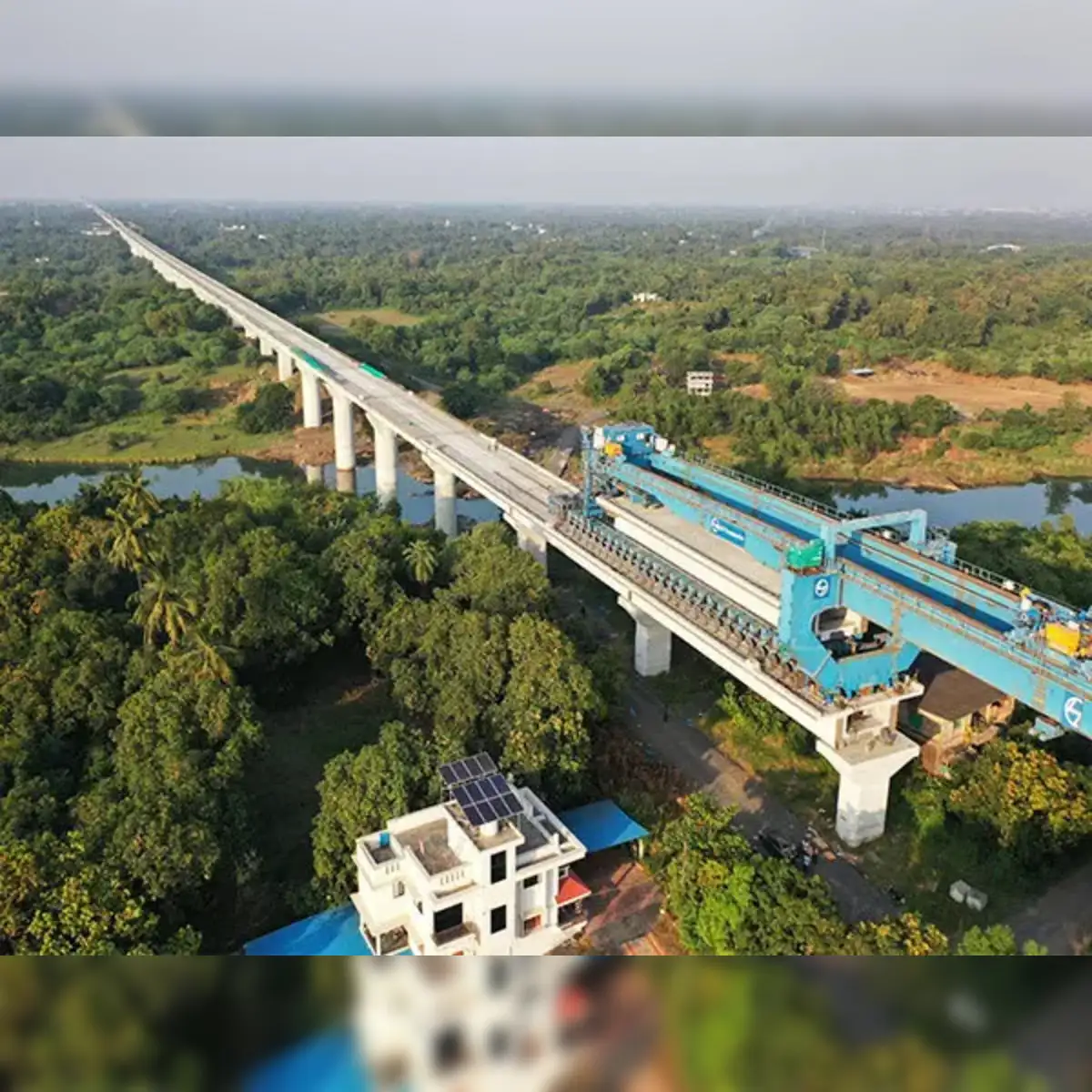 All nine river bridges completed between Vapi and Surat for Mumbai-Ahmedabad  Bullet Train Corridor - The Economic Times