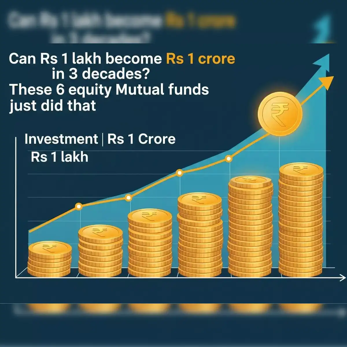 Can Rs 1 lakh become Rs 1 crore in 3 decades? These 6 equity mutual funds  just did that - The Economic Times