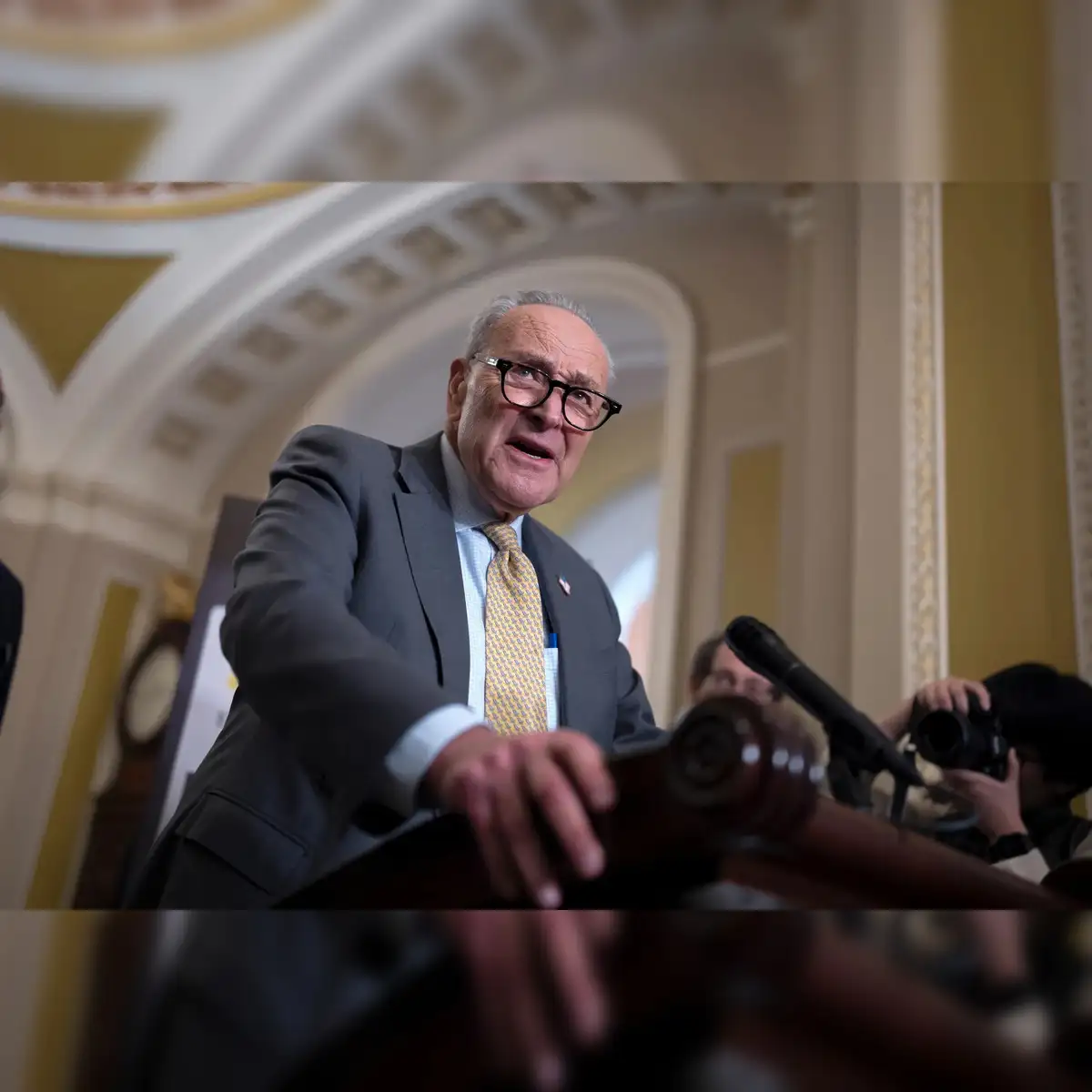 Senate Democrats reject government funding bill for tenth time over  healthcare subsidies - The Economic Times
