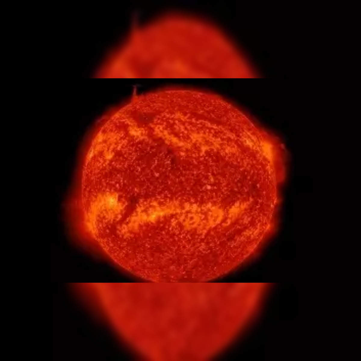 sun: Explained: Sun did not break off its chunk, just a normal solar  activity - The Economic Times