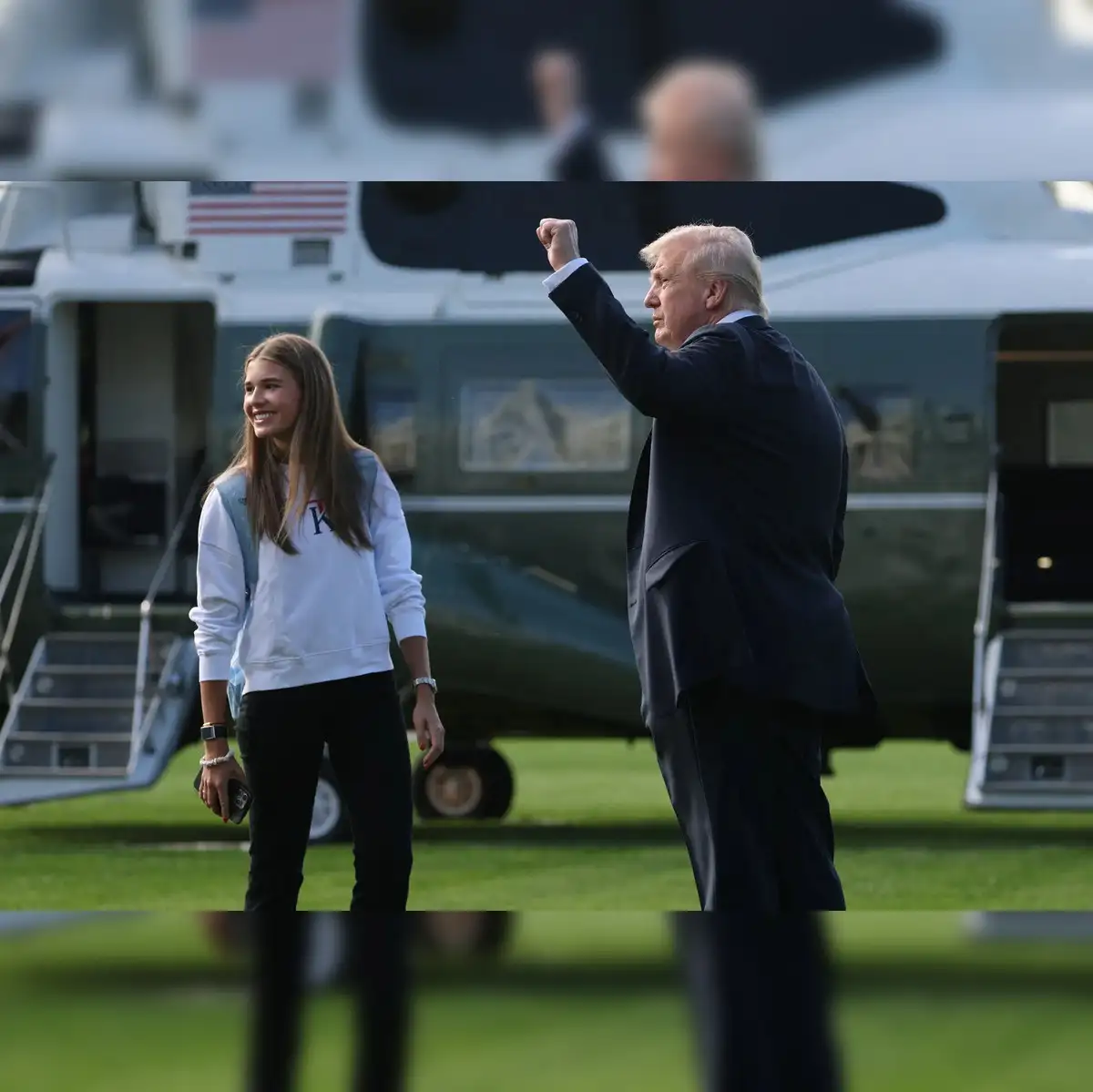 President Donald Trump attends the 2025 Ryder Cup with granddaughter Kai:  All about the next generation Trump - The Economic Times