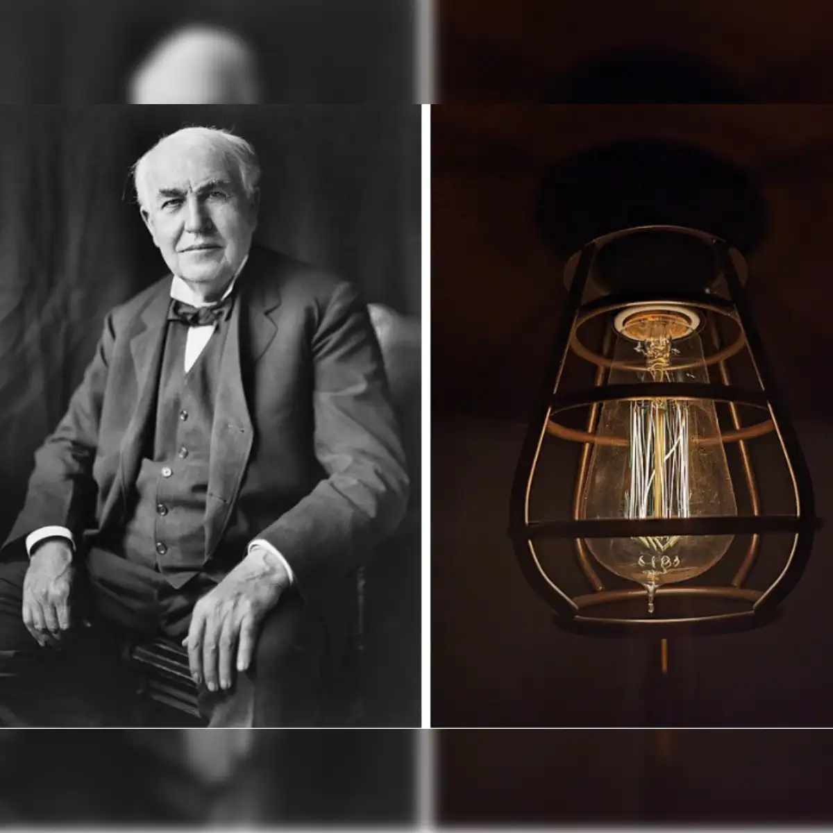 In 1879, an inventor kept a carbon-filament bulb glowing for hours