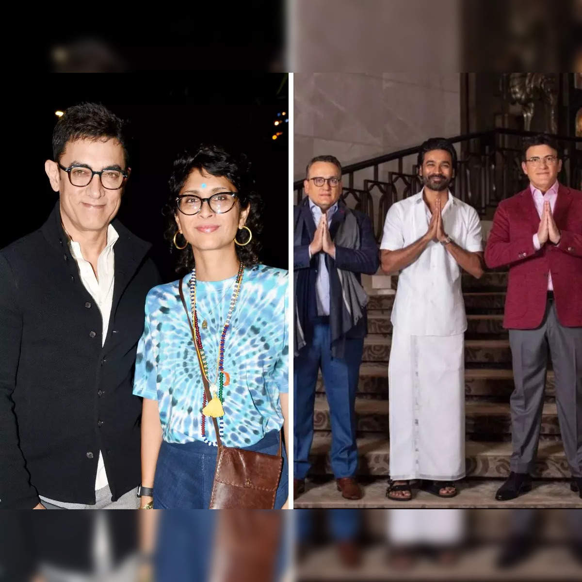 aamir khan hosts intimate dinner party for russo brothers dhanush treats the gray man team with gujarati delicacies