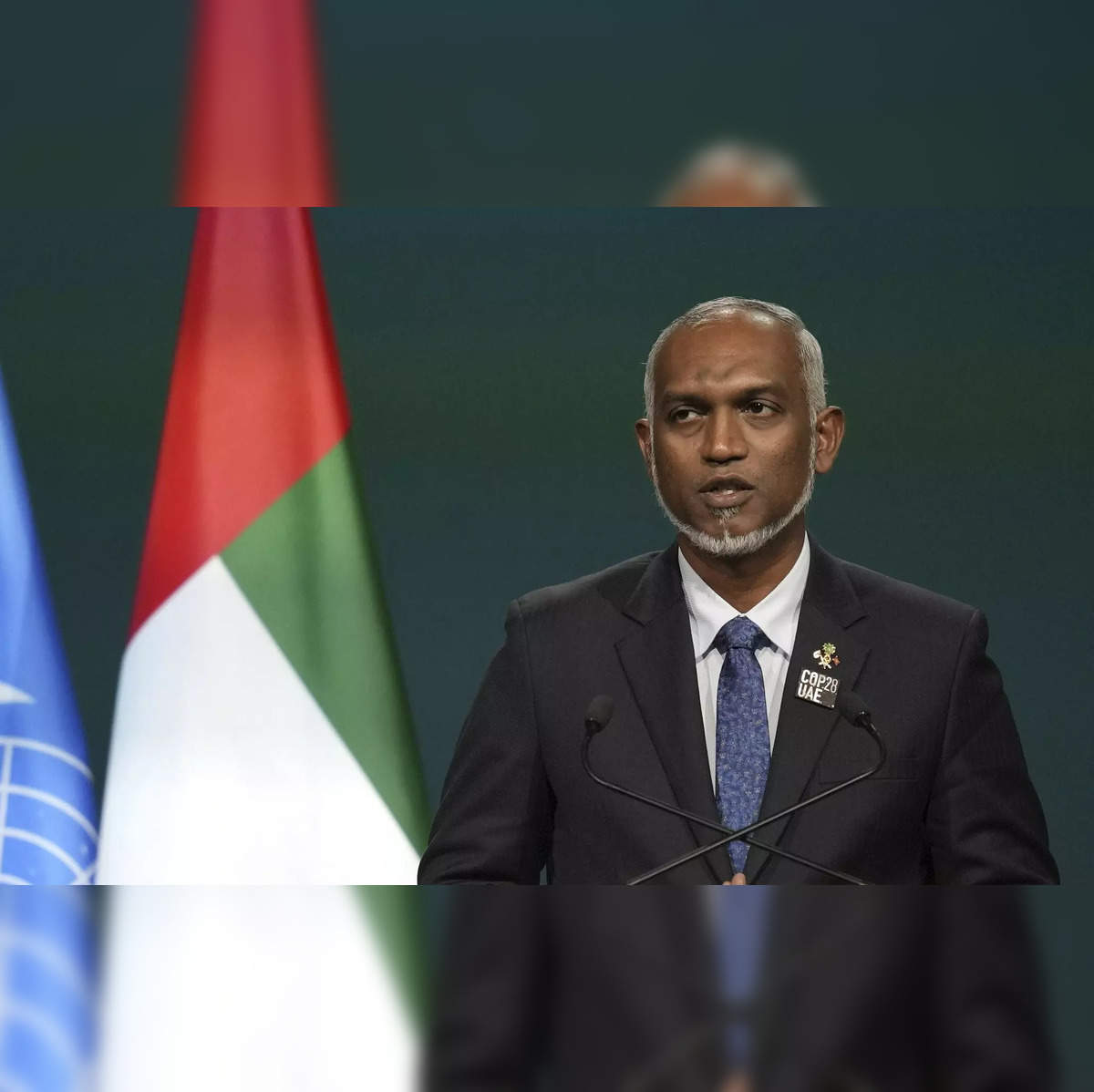 Leaving diplomatic row behind Maldives President Mohamed Muizzu