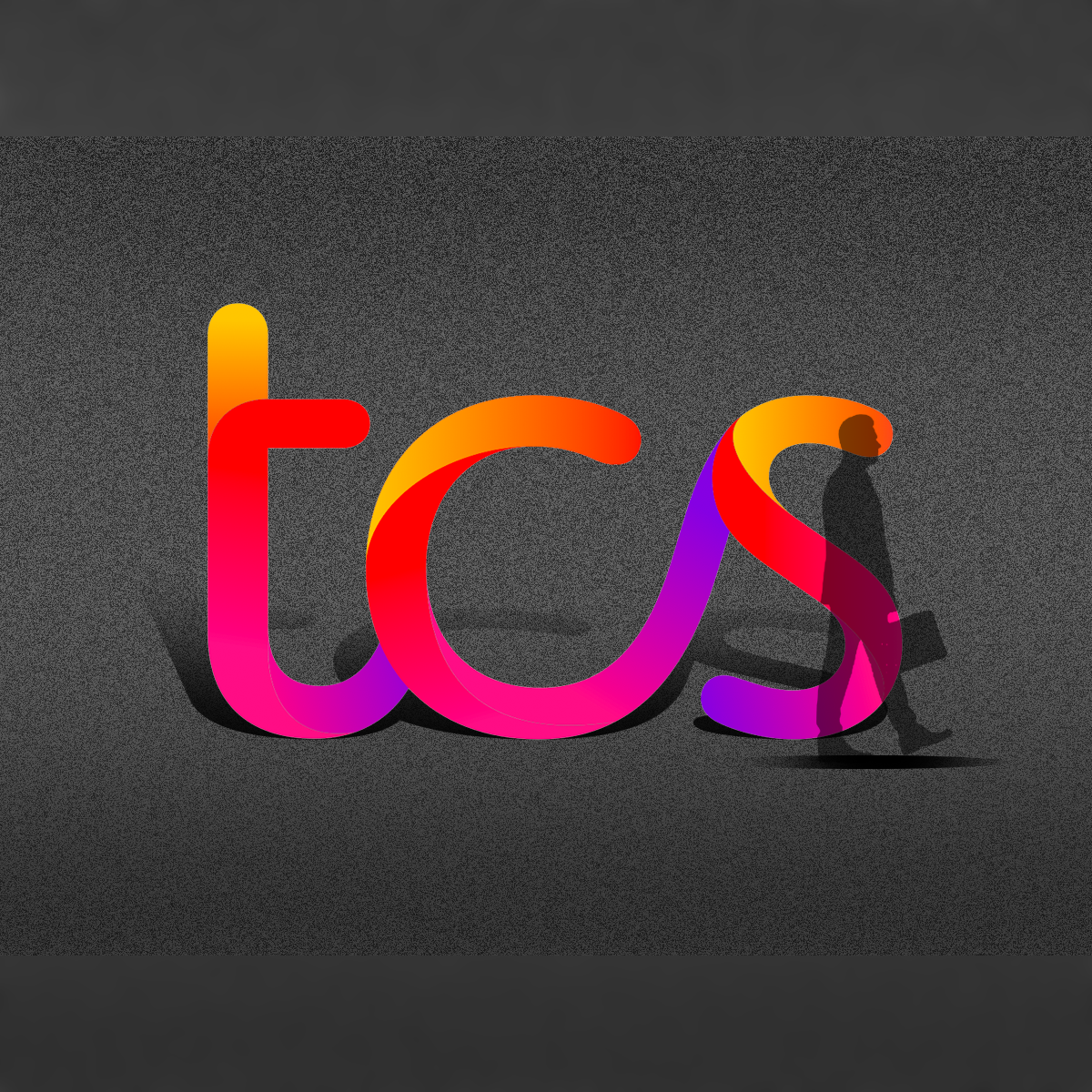 rainbow color colored colorful alphabet letter ts t s logo combination  design suitable for a company or business:: tasmeemME.com