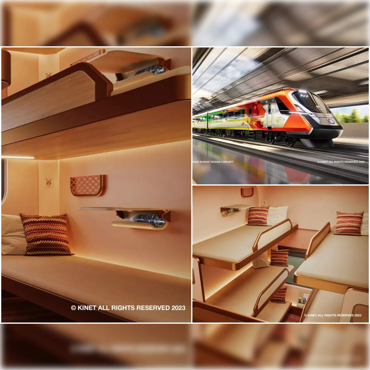 Vande Bharat Sleeper Train: Railway Minister Ashwini Vaishnaw inaugurates new  sleeper car at BEML - The Economic Times