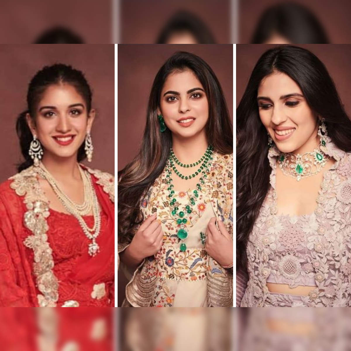 Mukesh Ambani: Mukesh Ambani hosts niece's pre-wedding bash; Isha, Shloka,  Radhika dazzle in Anamika Khanna outfits