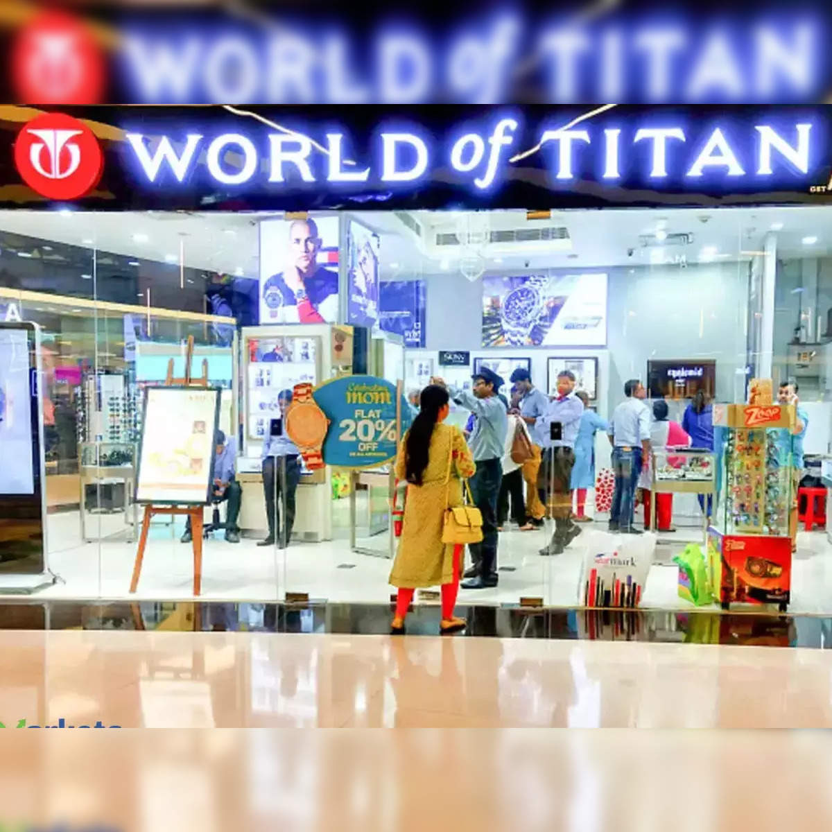 Titan showrooms clearance