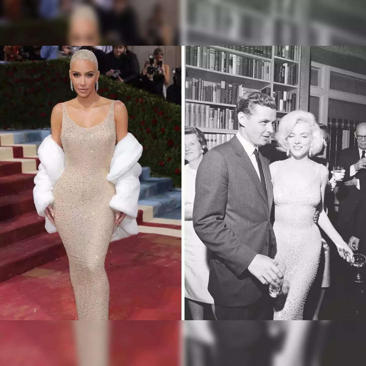 Marilyn Monroe iconic 'Happy Birthday' dress owner says Kim Kardashian did  not damage it at Met Gala - The Economic Times