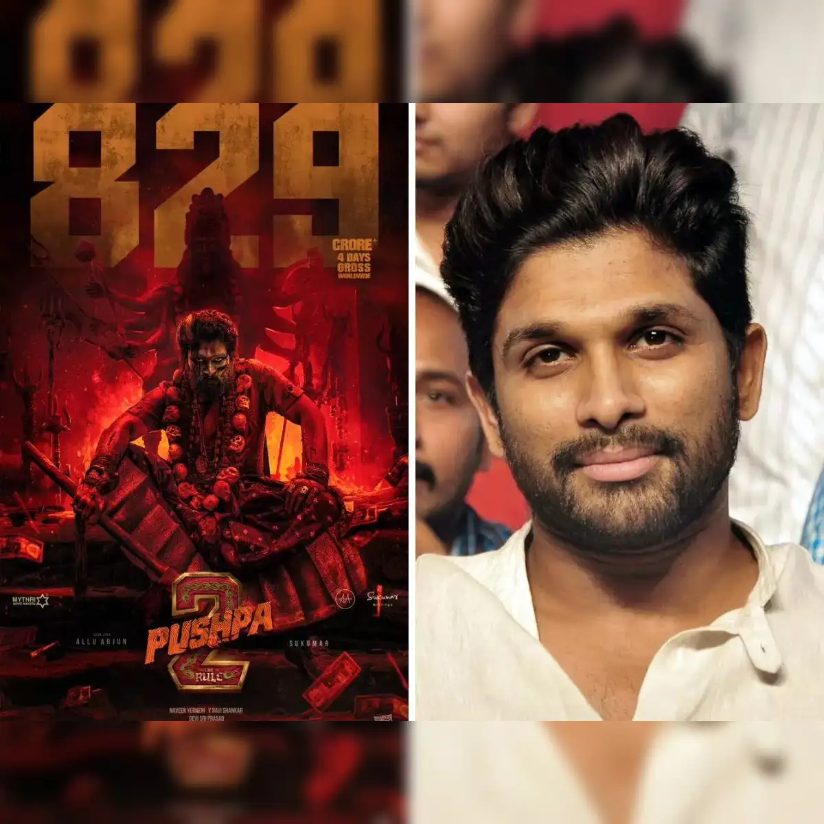Pushpa 2 box office: Allu Arjun movie edges towards Rs 1,000 crore in new  milestone for Indian cinema - The Economic Times