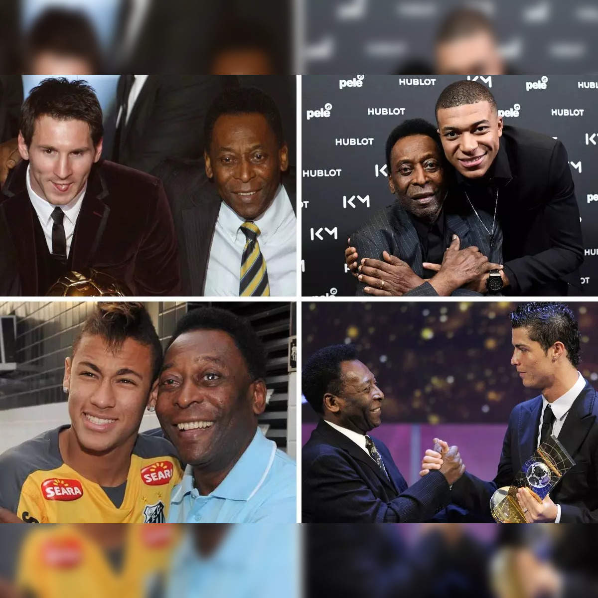 Kylian Mbappe and Usain Bolt lead tributes to Pele after his death