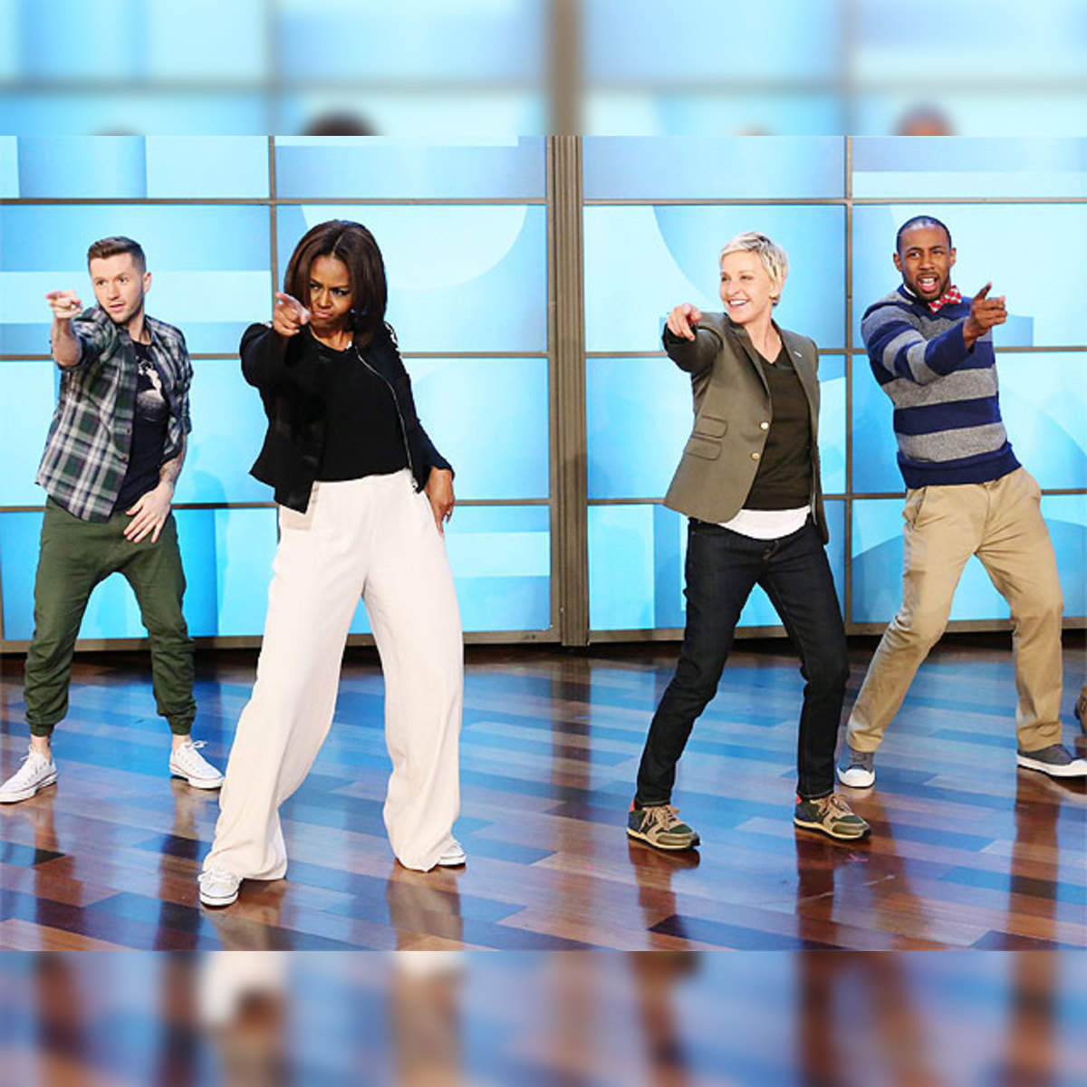 Michelle Obama shows her dance moves on TV The Economic Times