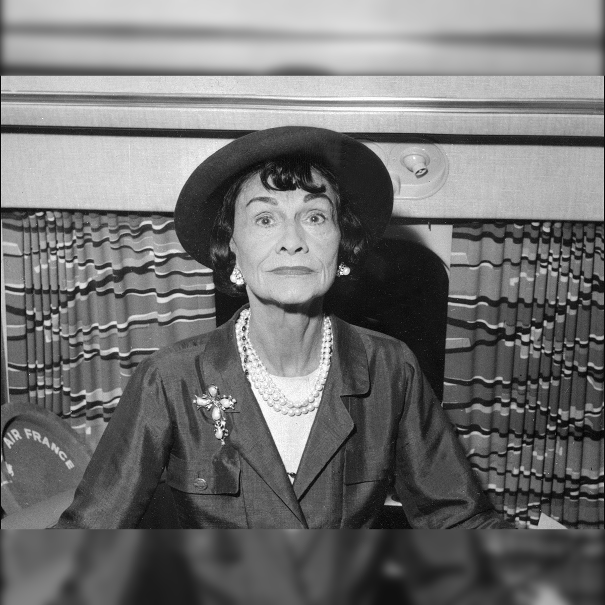 Coco Chanel spent the war at the Ritz with her lover; was working