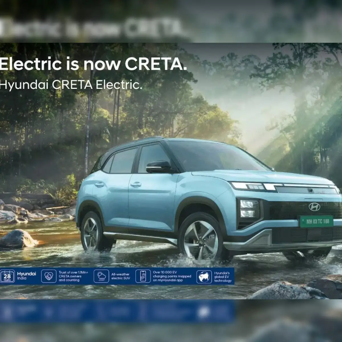 Hyundai Creta Electric teased ahead of launch: Here are expected price,  specs, features, and launch date - The Economic Times