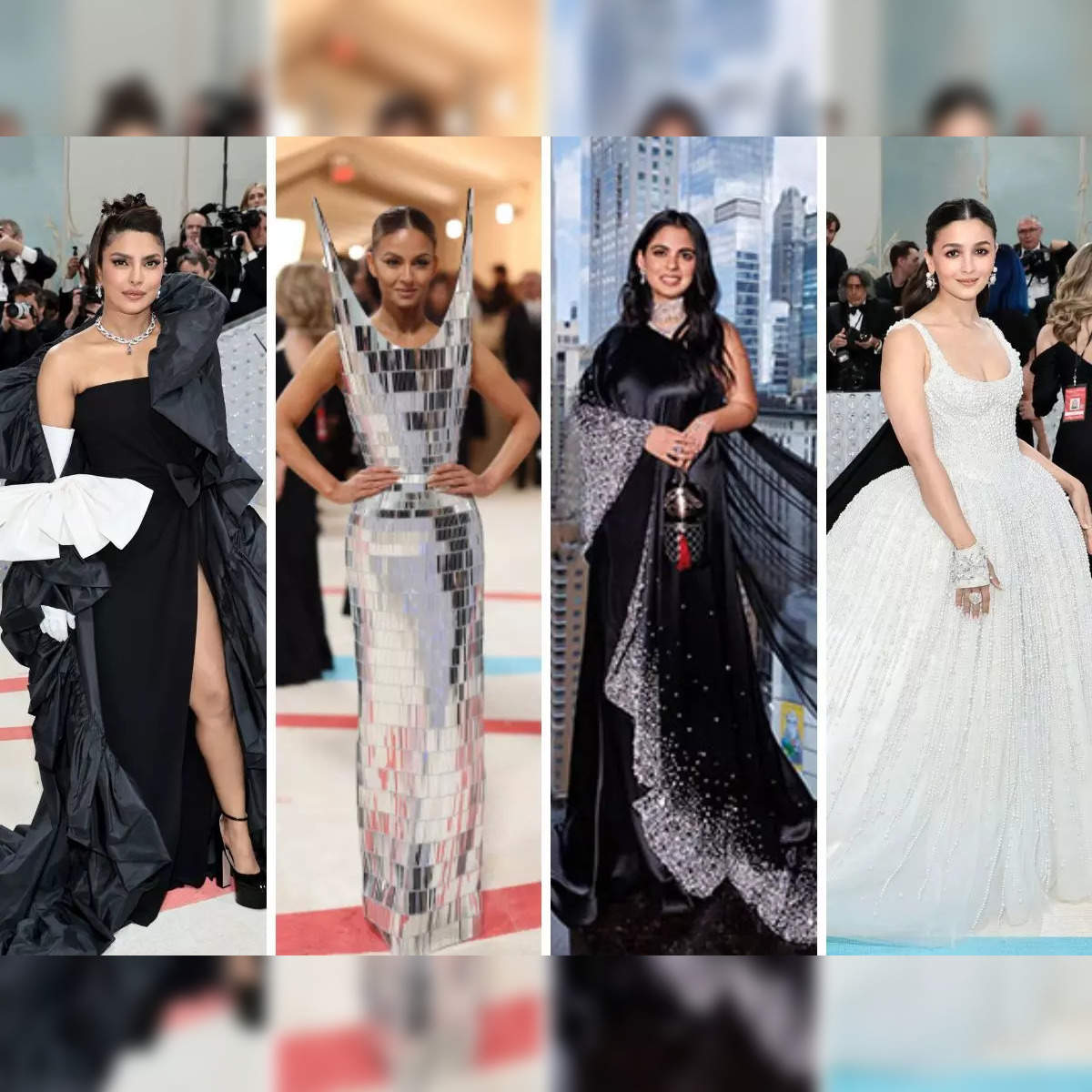 Met Gala 2023: Isha Ambani Ditches Traditional Gown In Favour Of A  Reimagined Saree See Photos