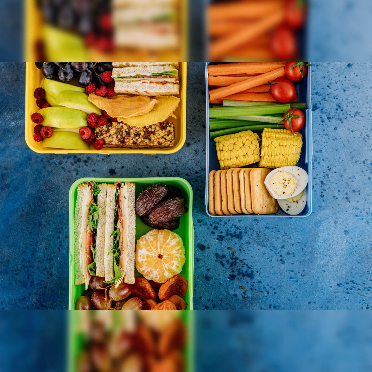 Buy Nipan Buy 1 Get 1 Free Kids Lunch Box, Airtight Tiffin Snack