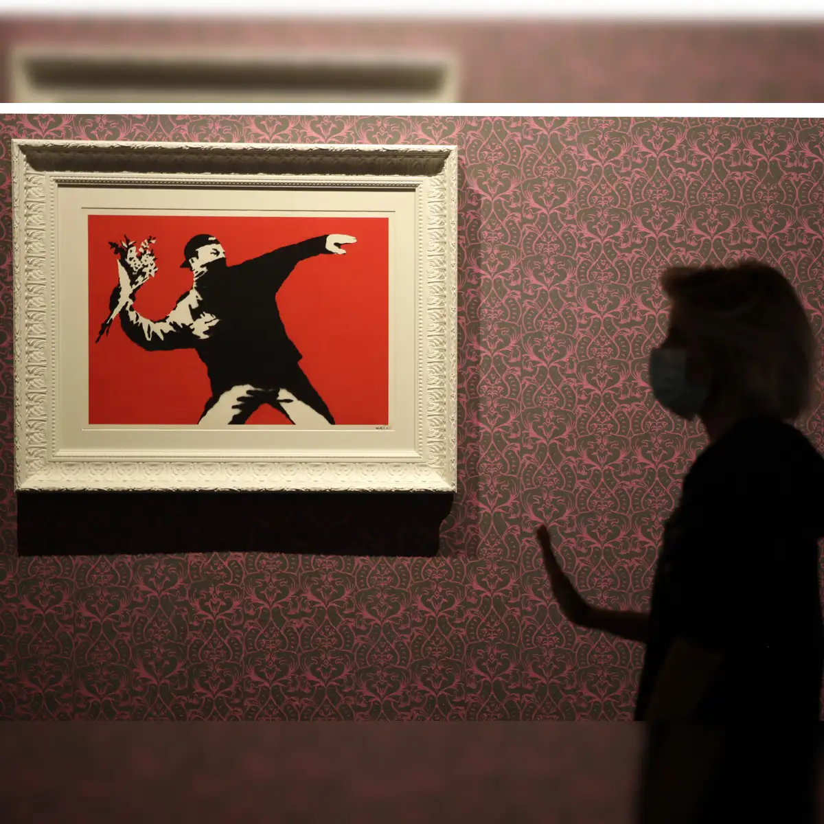 Banksy Art Flower Thrower Meaning Best Flower Site