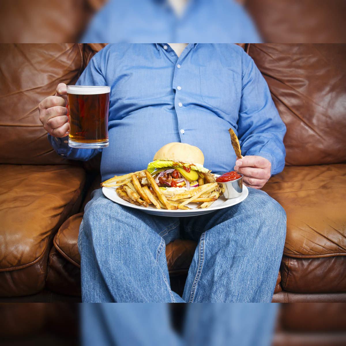 adult obesity: Unhealthy diet, lack of physical activities lead to