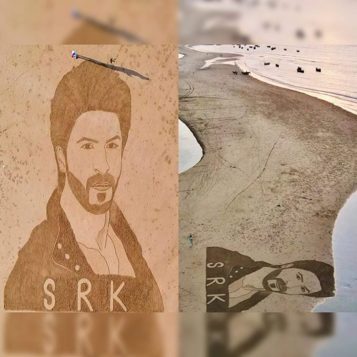 Drawing of Srk, Shahrukh Khan 🔥❤️ From ''Pathan movie'' |||| #pathan  #timelapse #sharukhkhan - YouTube
