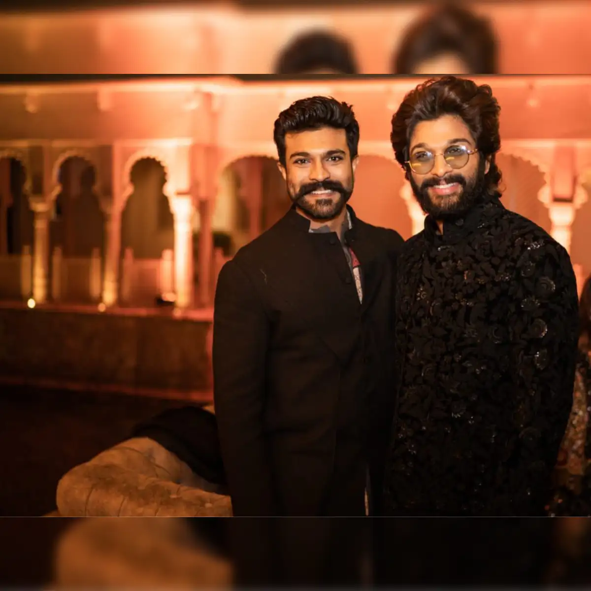 Viral Video: Allu Arjun and Ram Charan encounter overwhelming fan crowd  during public appearances - The Economic Times