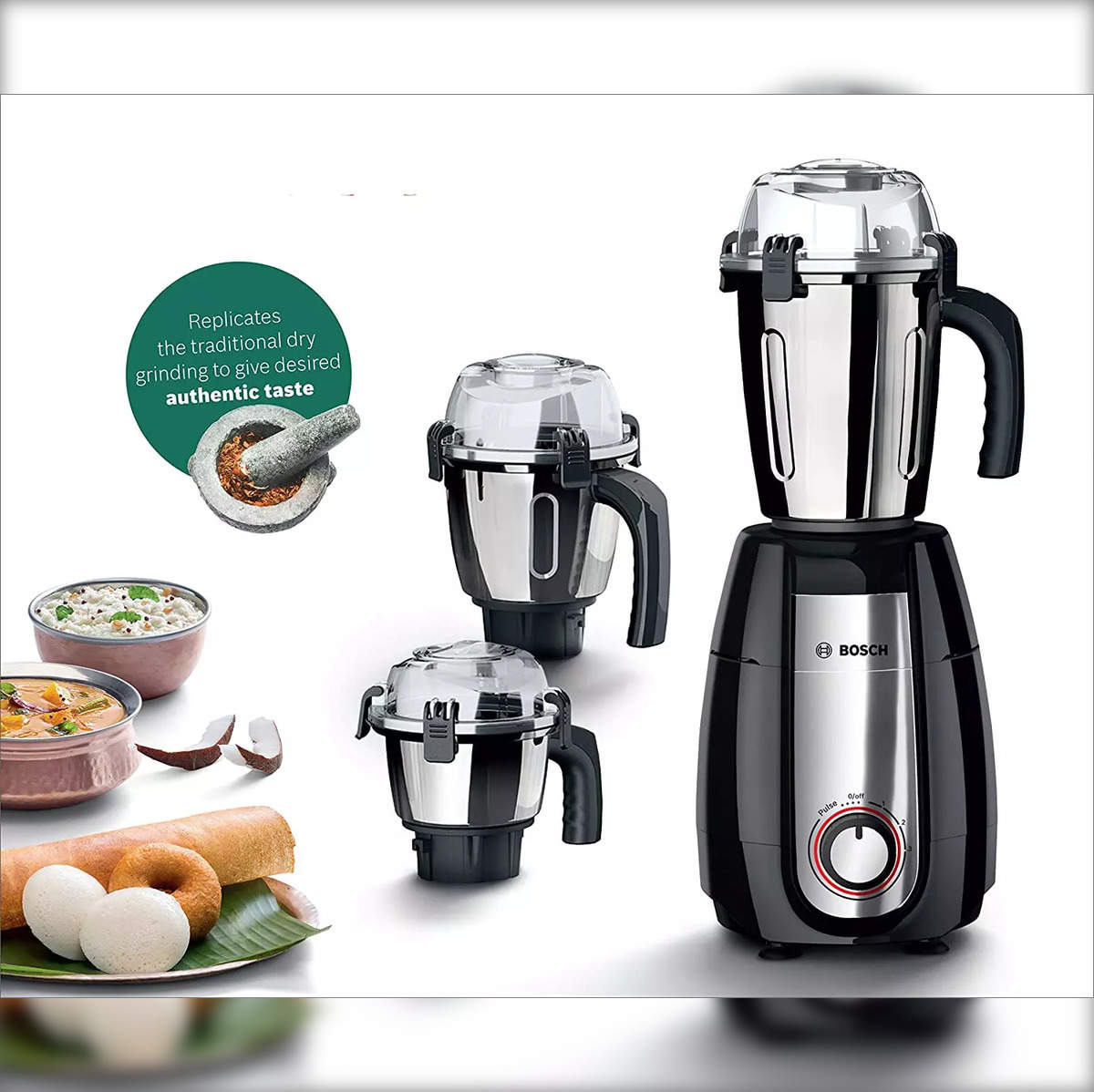 Bosch Mixer Grinders: Grind Everything Perfectly with Bosch Mixer Grinders  starting at just Rs. 4,999 - The Economic Times