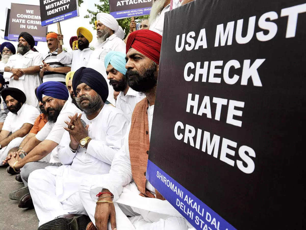 racial discrimination: Discrimination against Sikhs have increased in US,  lawmakers told - The Economic Times