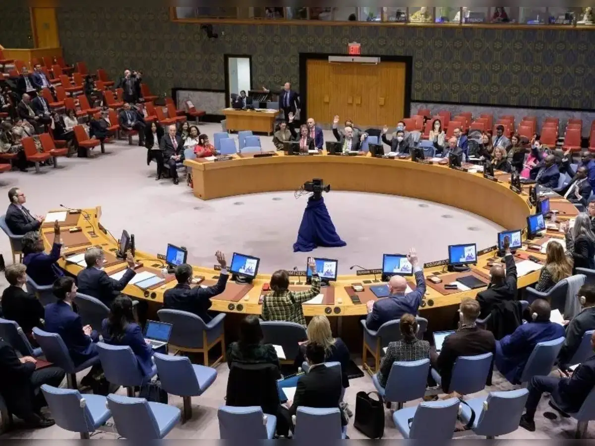 Russia, China veto US-led draft resolution in UNSC on Gaza, rival text by  Moscow also fails - The Economic Times