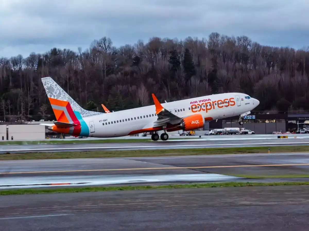 Air India Express flies VT-RNT 737 MAX, Boeing plane's first international flight to Muscat