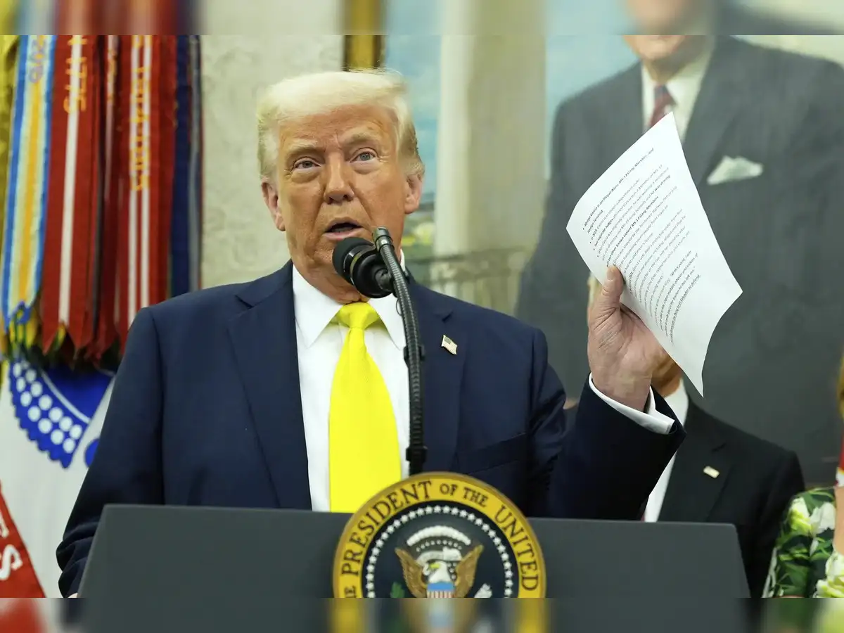 One Big Beautiful Bill: Trump's 'one big, beautiful bill' offers $1k for  newborns, immigration and tax cuts: 10-point explainer - The Economic Times