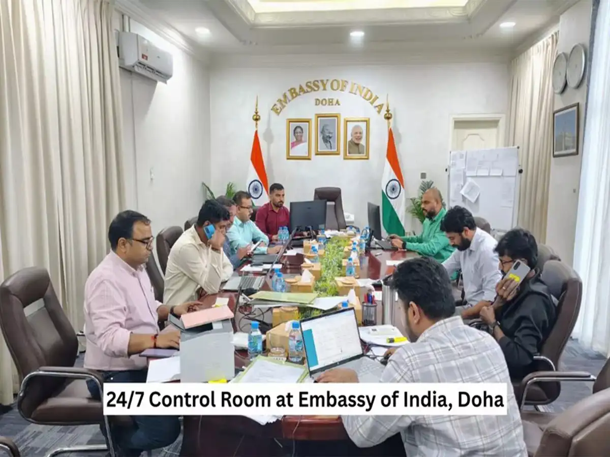 Qatar: Indian Embassy's control room remains functional; around 1000 people brought back home