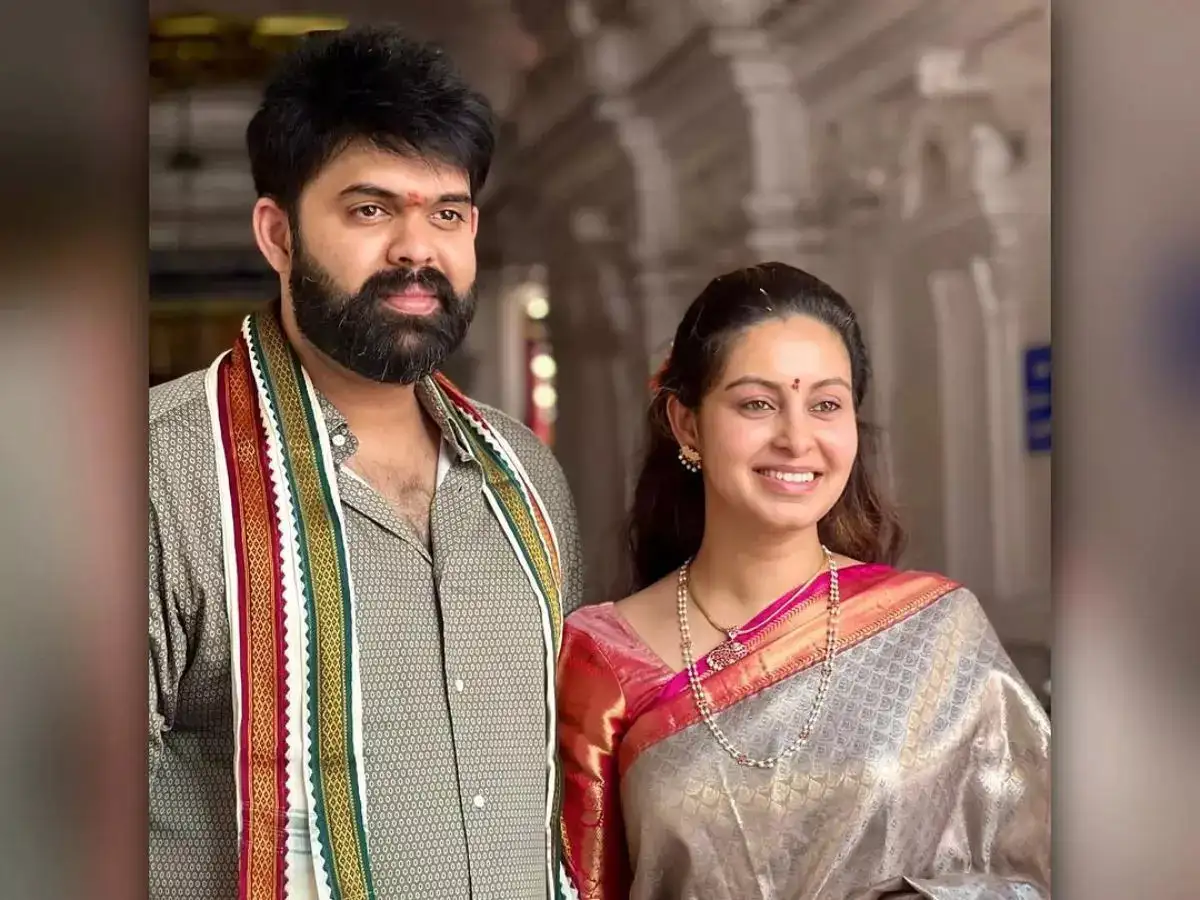 South actress Abhinaya introduces her to-be husband to her fans. Who is  Vegesana Karthik? - The Economic Times
