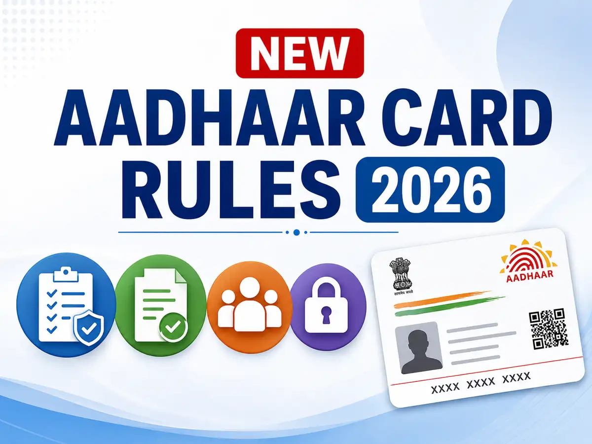 New Aadhaar card rules 2026: UIDAI expands document list for enrolment; simplifies rules for children; sets Aadhaar validity period for OCI, LTV, foreigners - The Economic Times