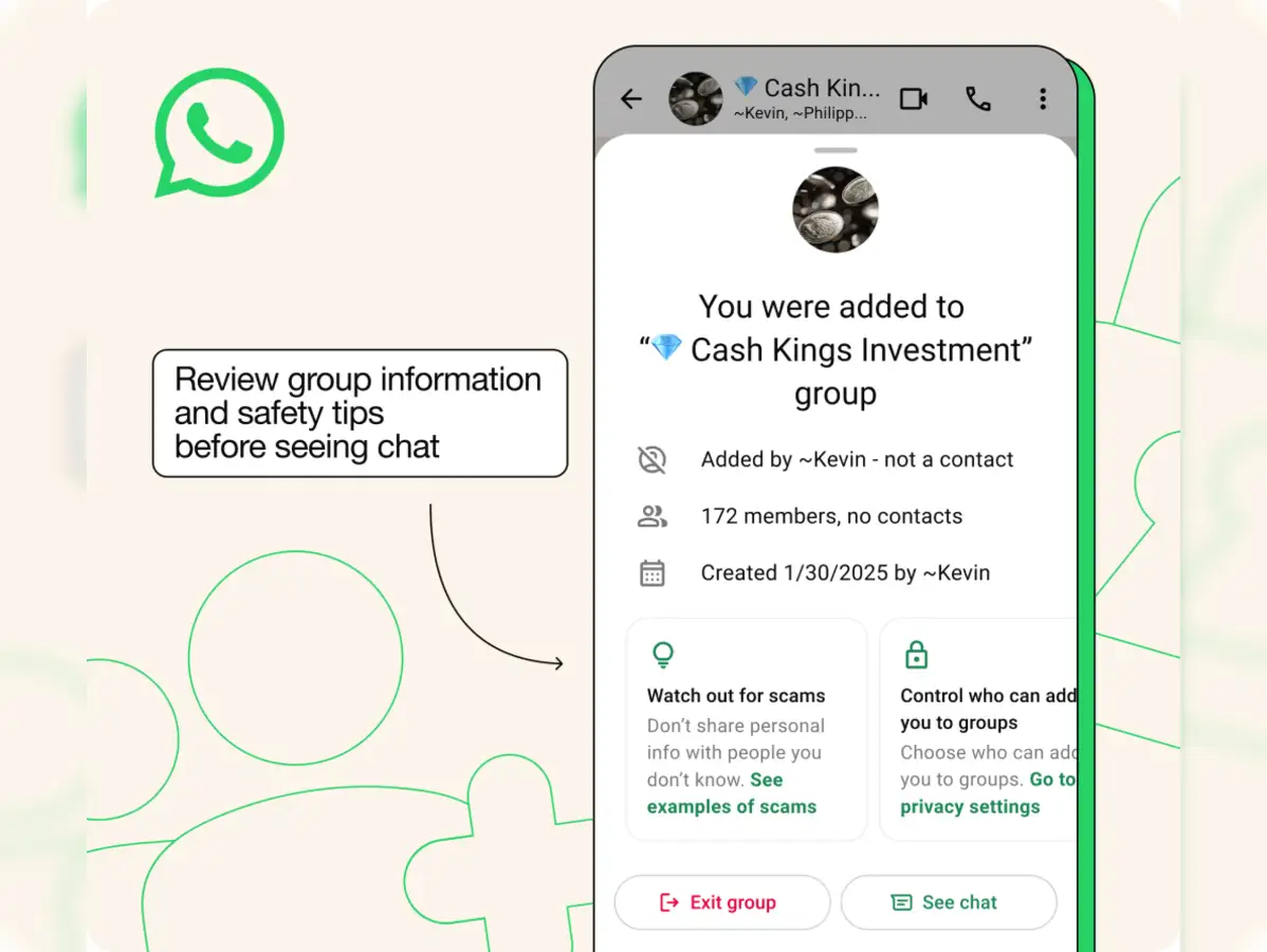 Added to a random WhatsApp group? New Safety feature warns you before you  join in; here is everything you need to know - The Economic Times