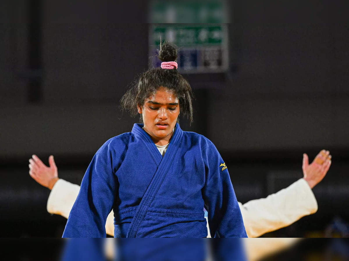 Tulika Mann Commonwealth Games 2022 Tulika Mann wins silver in womens 78kg judo event
