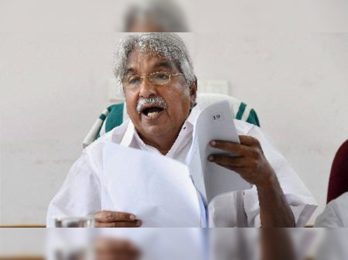 Oommen Chandy, former Kerala chief minister and Congress veteran