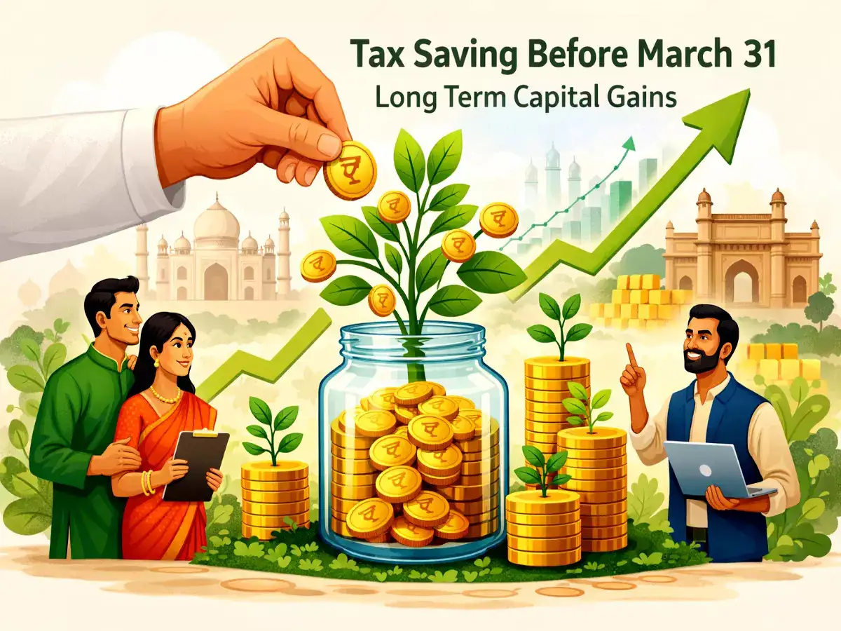 harvesting trick before March 31 to save up to Rs 15,625 by churning Rs 1.25 lakh of LTCG in your equity investments