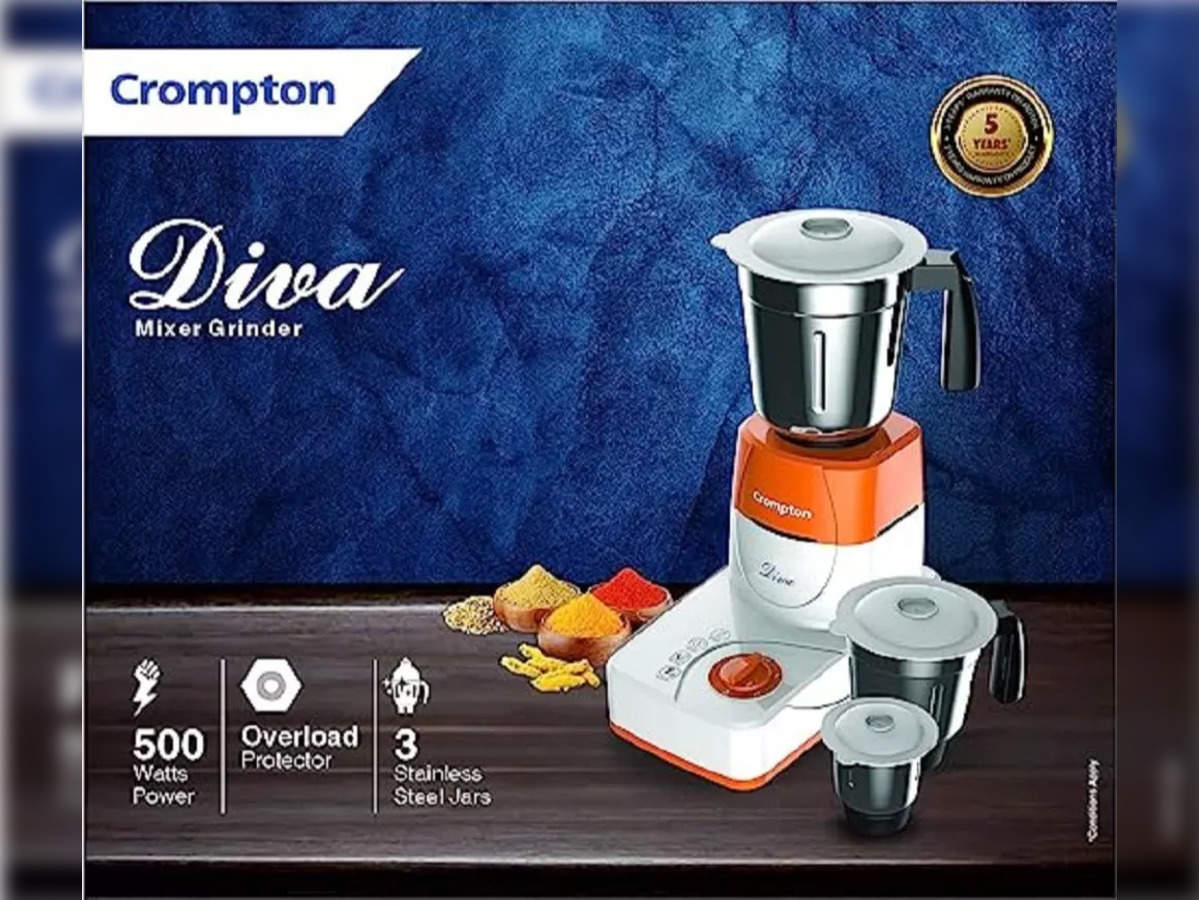 Buy now Crompton mixer grinder to make easy and quick recipes.