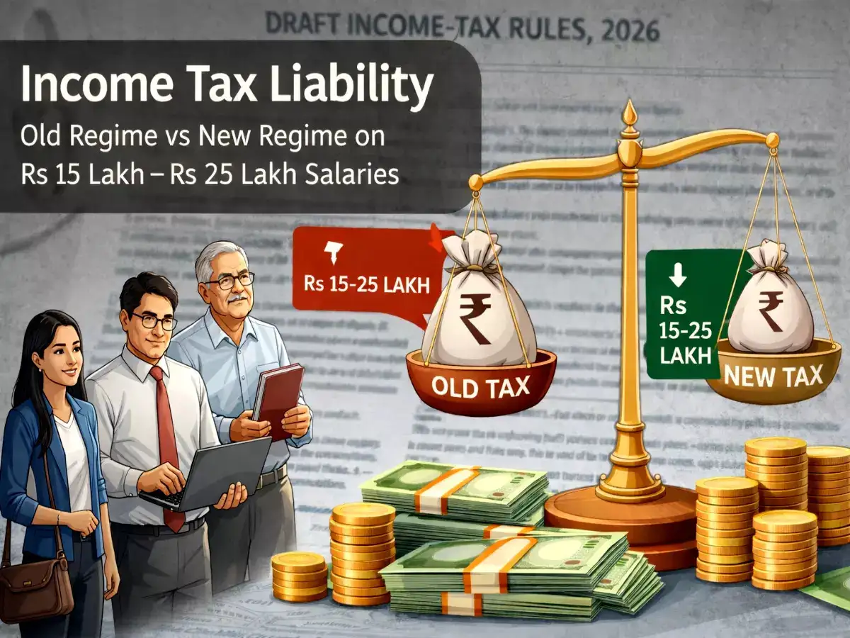 Earning Rs 15-25 lakh salary and wondering how to save more income tax? Draft Income Tax Rules 2026 may make old tax regime more attractive