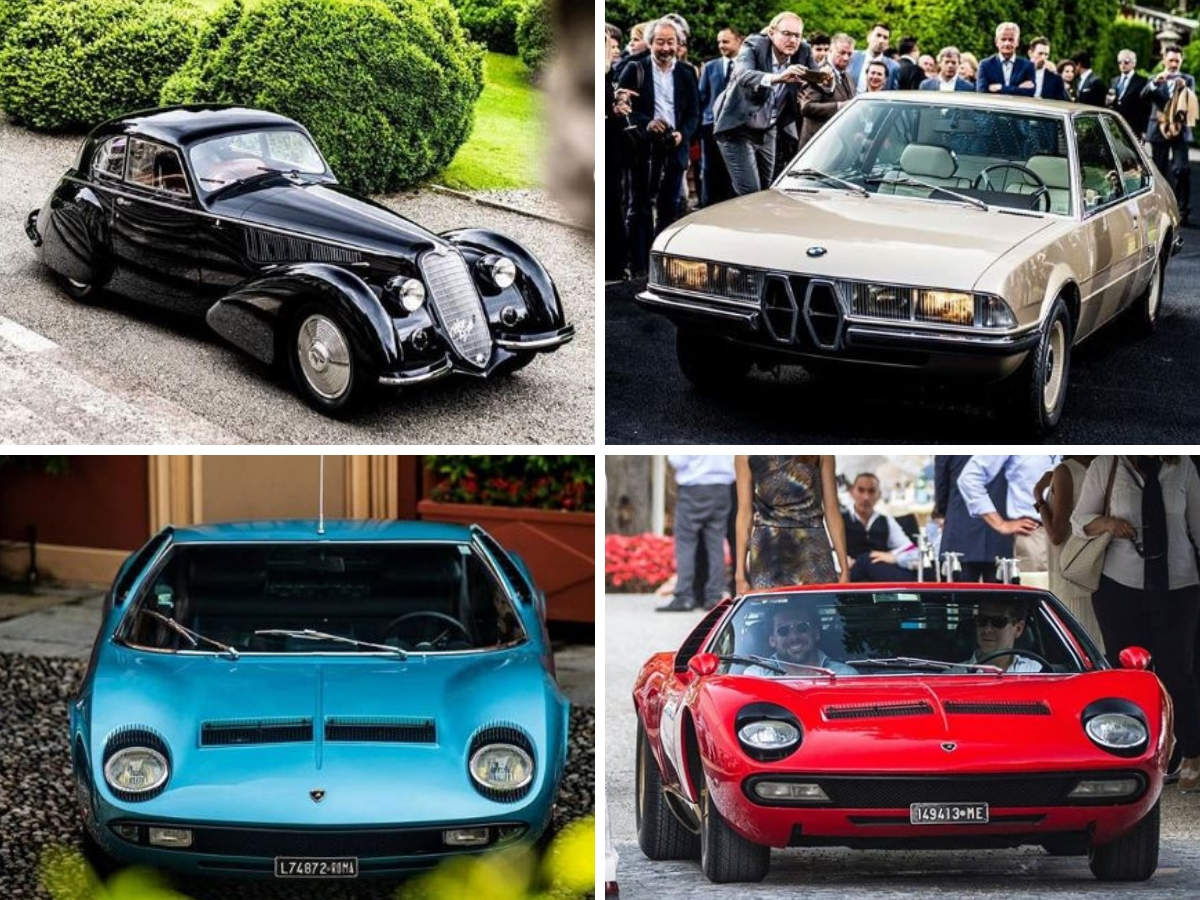 Princess Grace's Lamborghini, Elvis Presley's BMW: Luxury drives steal the  show at Lake Como - The Economic Times