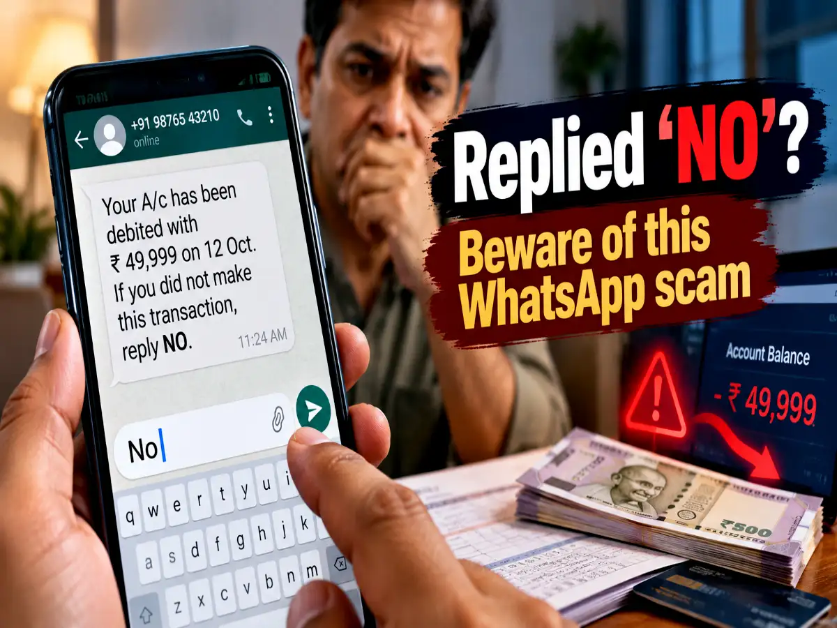WhatsApp scam alert: How replying ‘No’ to fake bank debit message can ...