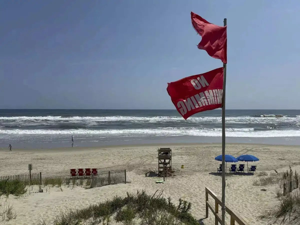 Summer celebrations meet closed beaches, warnings on US East Coast due to Hurricane Erin