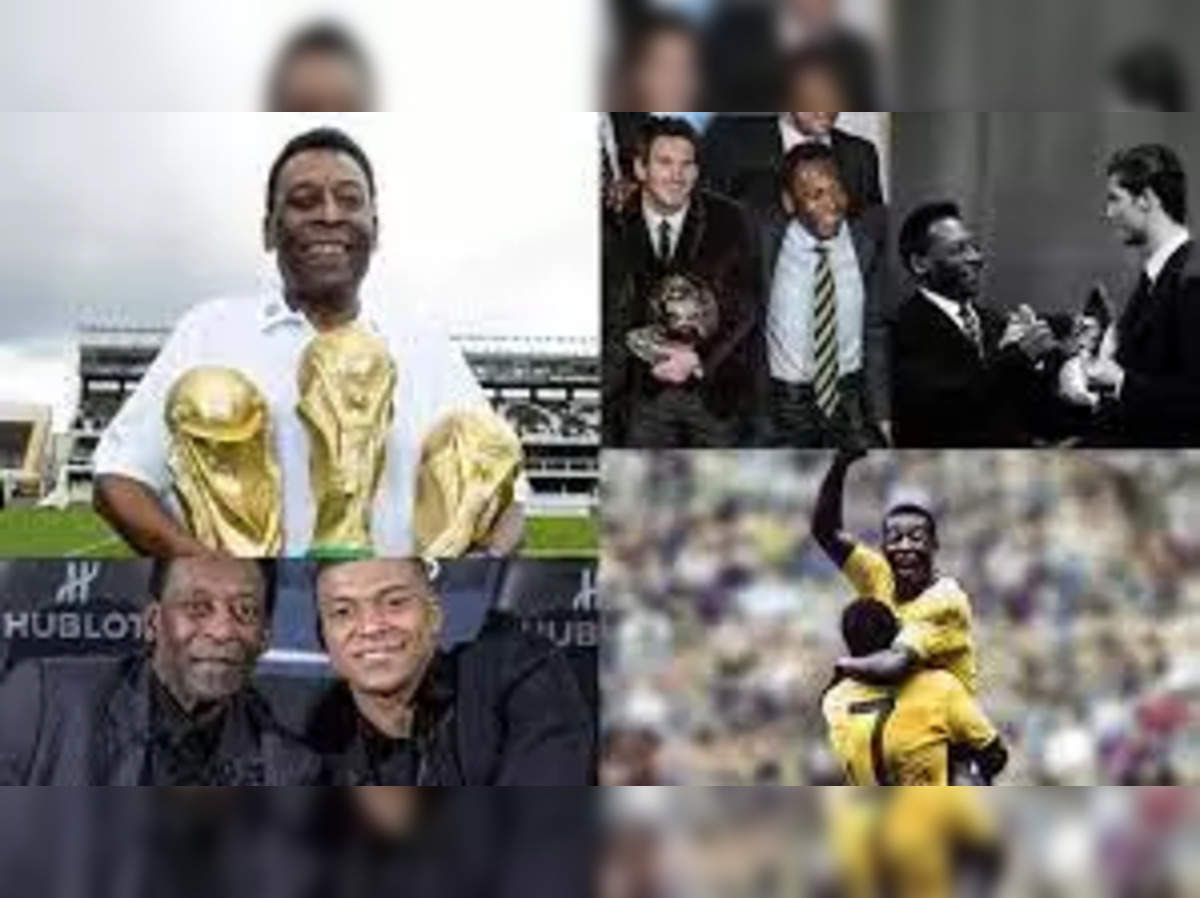 Pele tributes: Brazilian football legend Pele dies at 82, tributes pour in  for three-time World Cup winner - The Economic Times