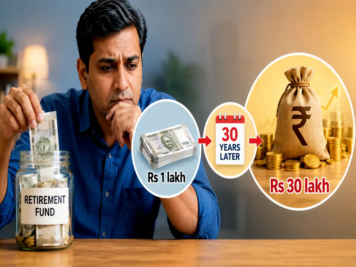 Need Rs 1 lakh urgently? Think again before withdrawing it from your retirement fund as it could cost you Rs 30 lakh later