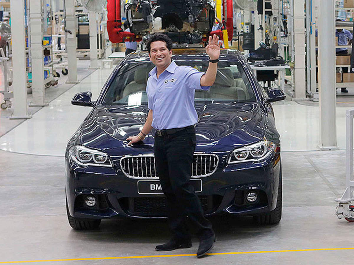 When Sachin Tendulkar assembled a BMW car at its Chennai plant - The  Economic Times