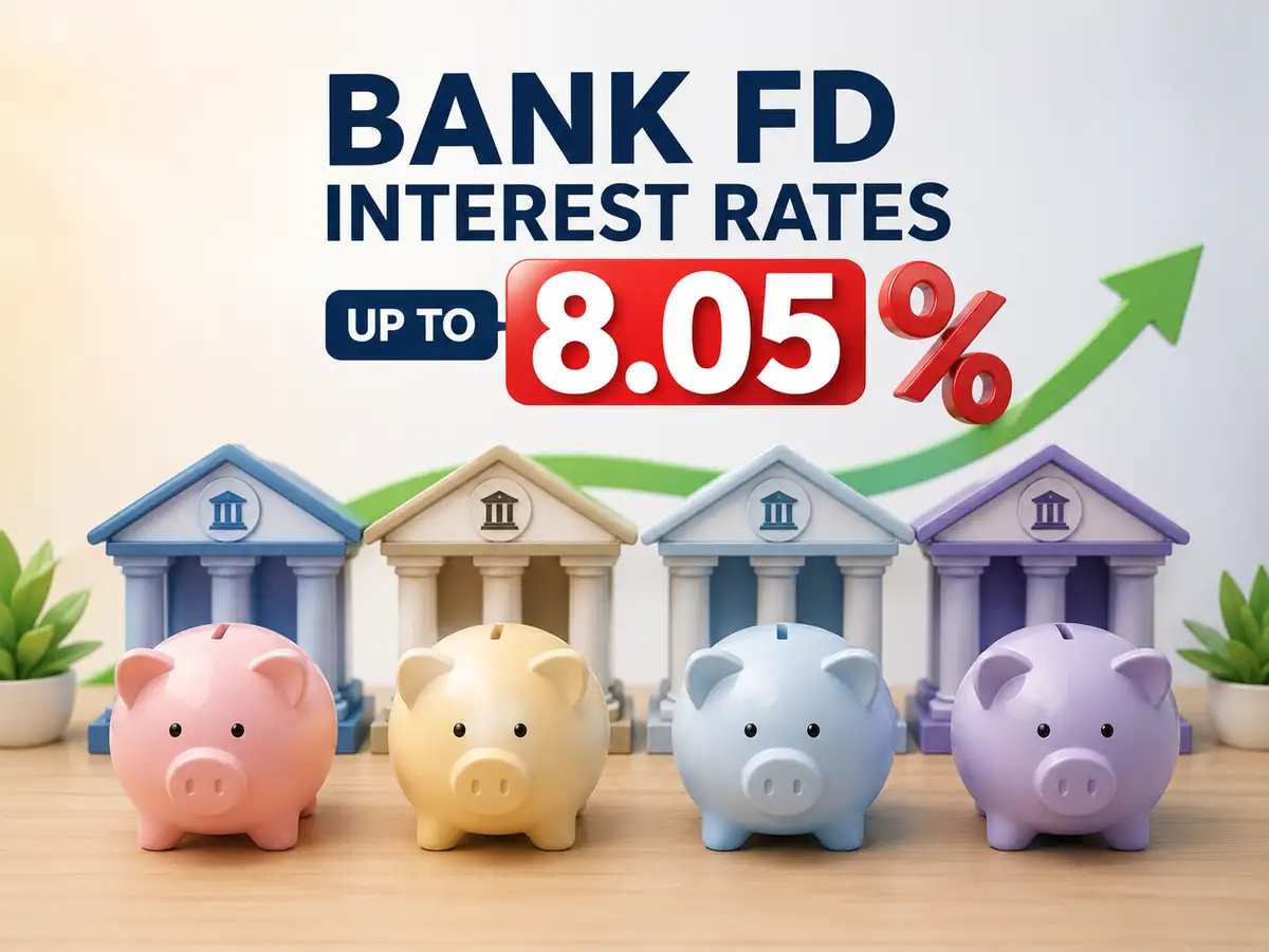 FD interest rate up to 8.05%: 4 banks that revised FD interest rates in June 2026 - The Economic Times